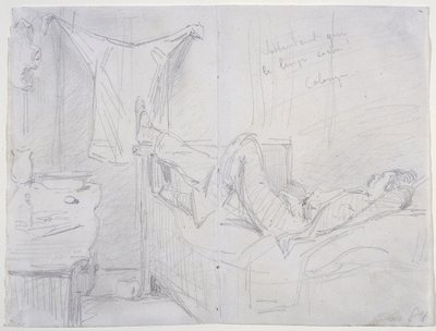 Warten auf das Trocknen der Kleidung, Köln, 1858 von James Abbott McNeill Whistler